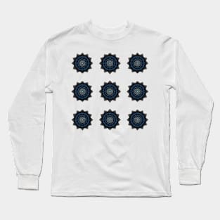 Spiky Pattern Long Sleeve T-Shirt